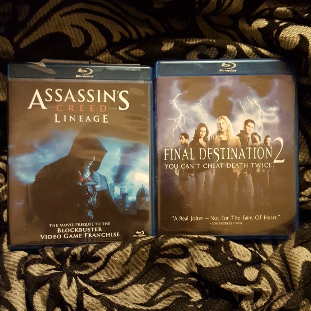 Lot of 2 movies. Bluray.